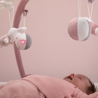 Little Dutch mata edukacyjna zajączek Miffy Pink Rib różowa